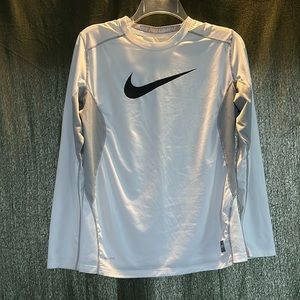 Youth Nike Pro Combat Athletic Long Sleeve